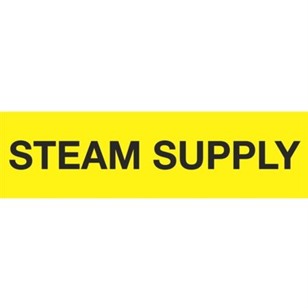 ANSI Pipe Markers Steam Supply - Pk/10